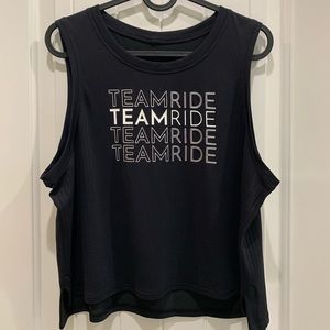 Black Lululemon Tank Top with Logo Size 8